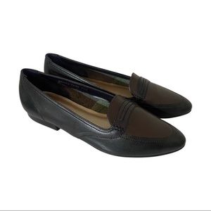 Arpeggios Paige Black Leather Loafers